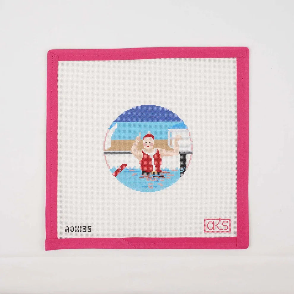 Mrs. Claus Swimming AOK135