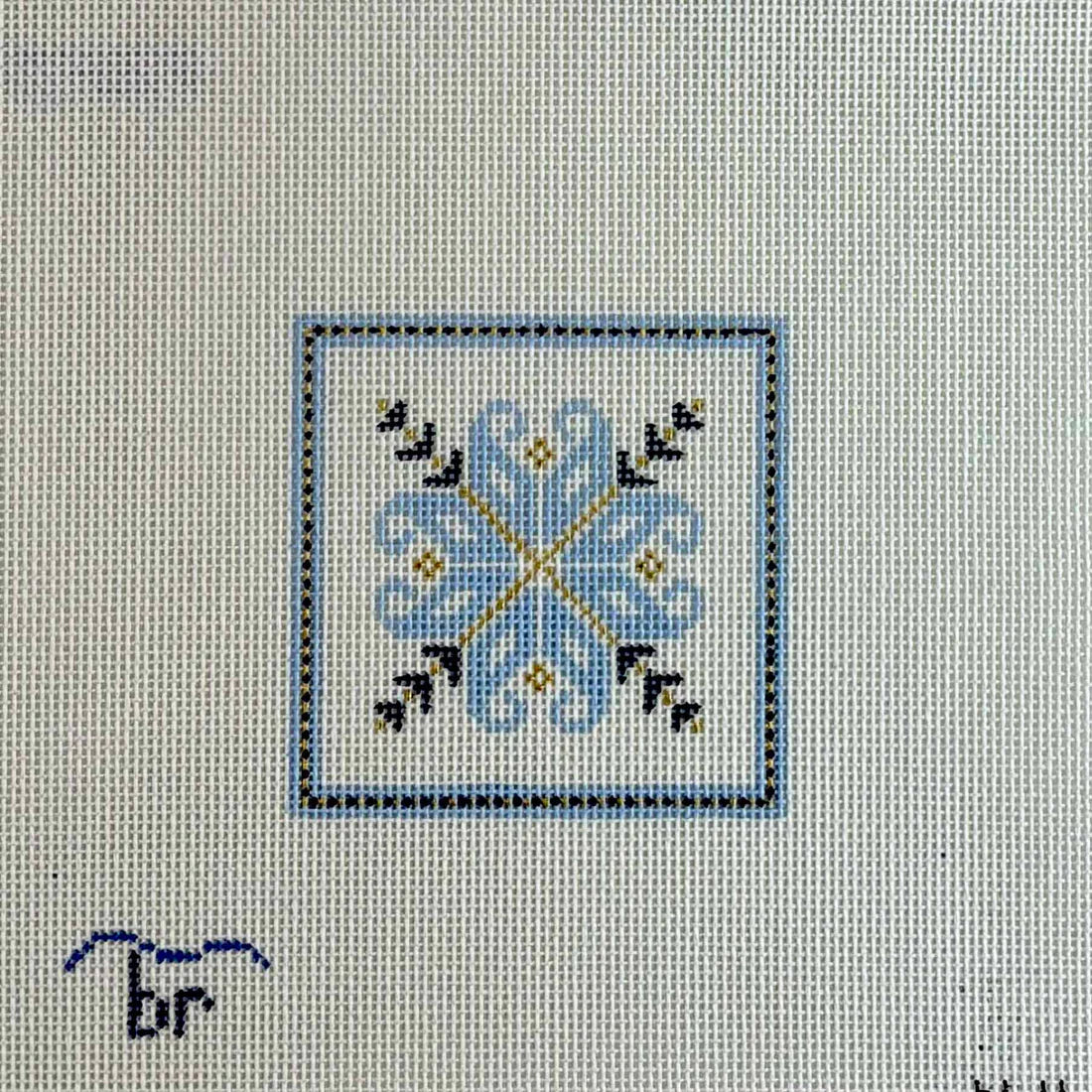 Nordic Square blue/gold N11