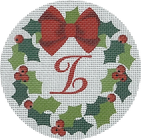 Wreath with Initial Personalized CHRW