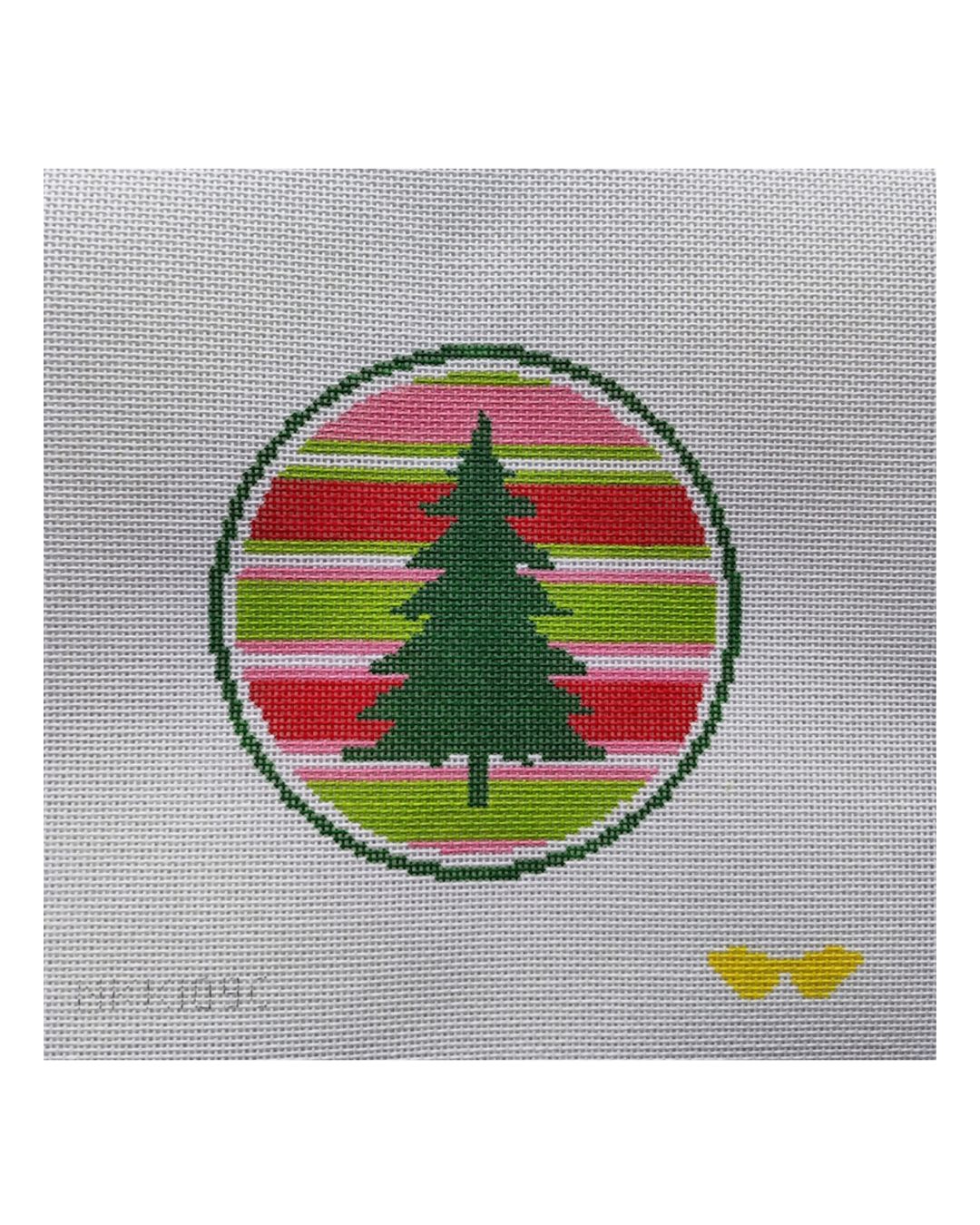 Stripes Tree Round NKK109C