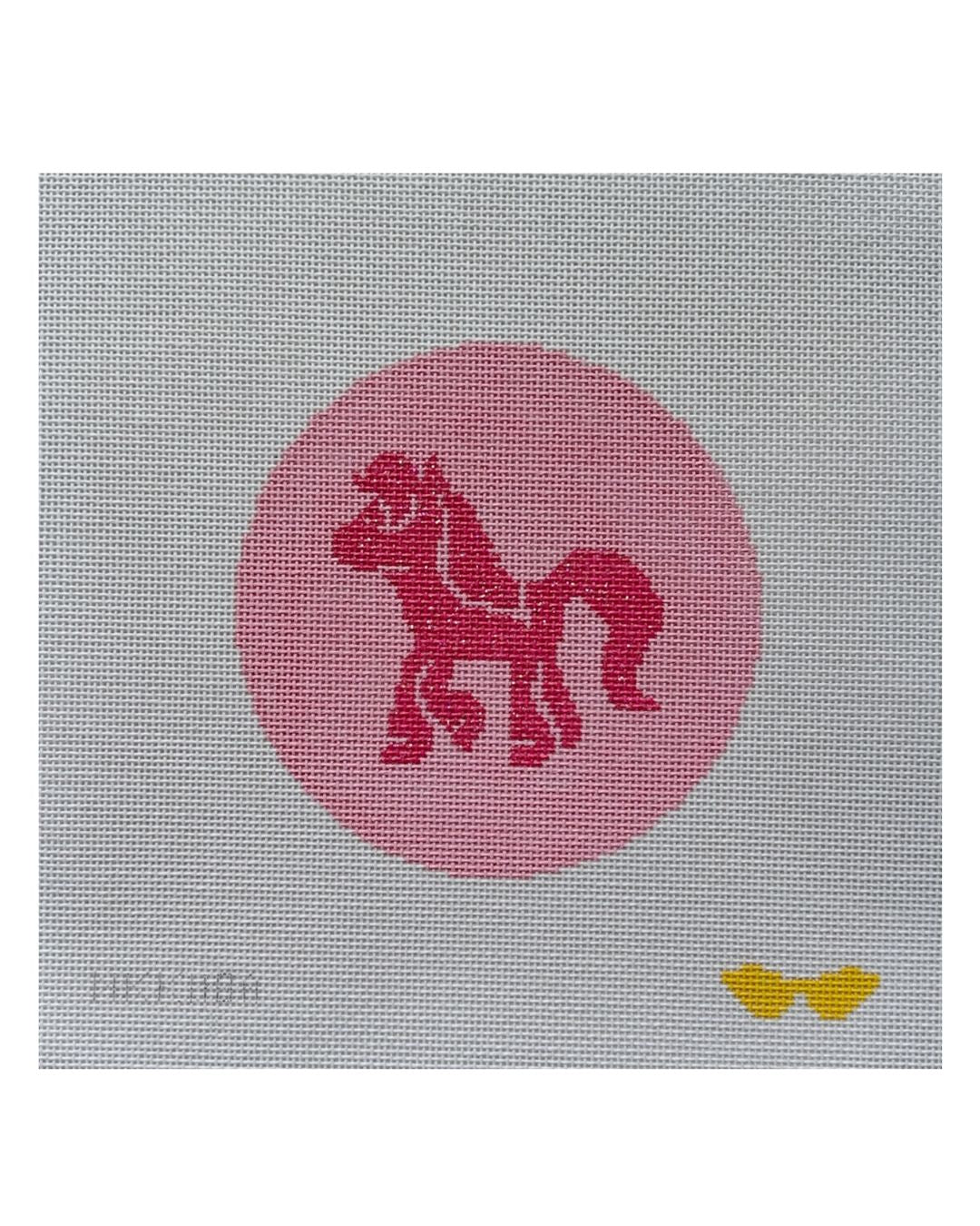 Pink Pony Round NKK118A