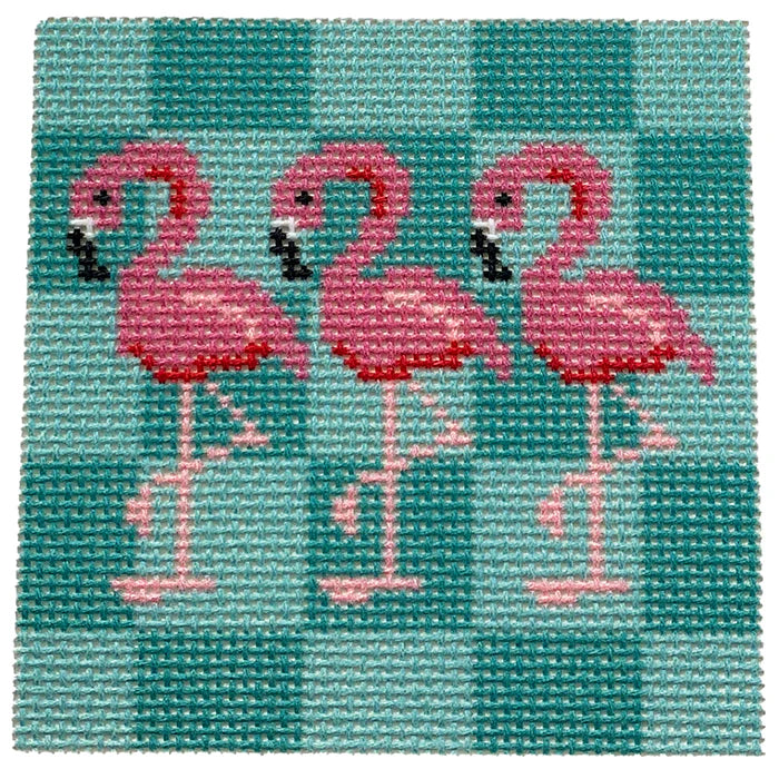 Flamingos Square Insert NTG TS198