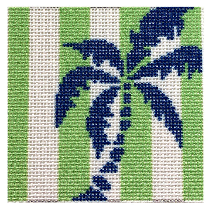 Palm Tree Stencil/Lime Square Insert NTG TS199