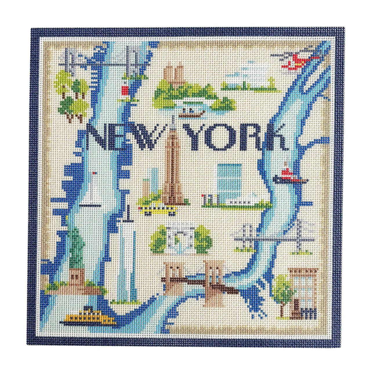New York Map 13 CT NTG 237