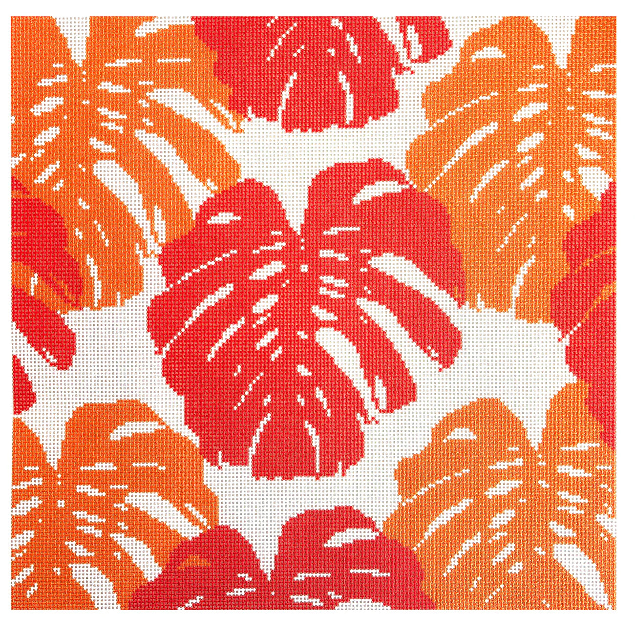 Monstera Leaf - Orange NTG TS286