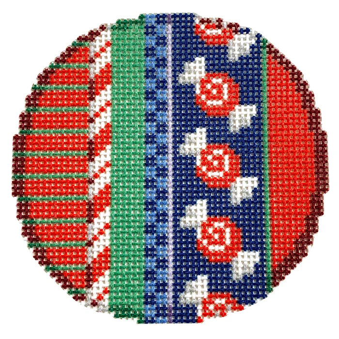 Jolly Stripe Swirl Candy Round NTG-TS366