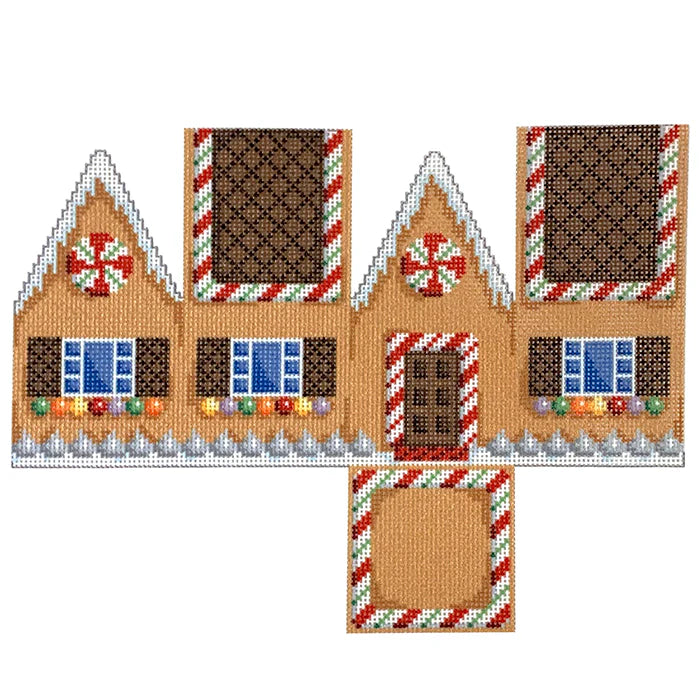Chocolate Roof Gingerbread Cottage NTG TS385