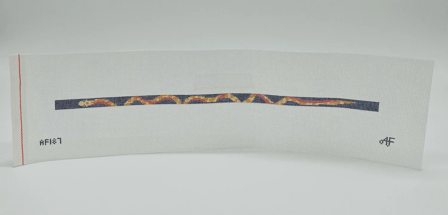 Anne Fisher Orange and Blue Wrap Bracelet AF187