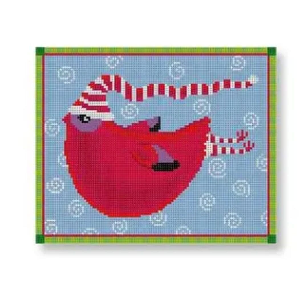 Red Bird with Cap MN-XO 02
