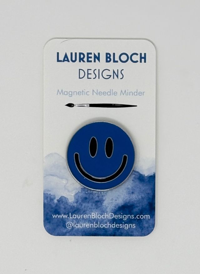 Needle Minder - Smiley Face, Dark Blue NM-14