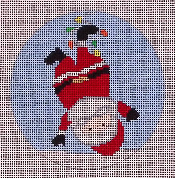 Hanging Around Santa O-075