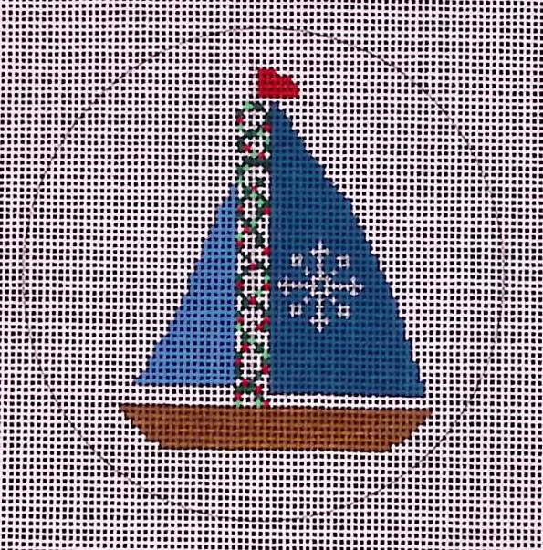 Christmas Sailboat O-076