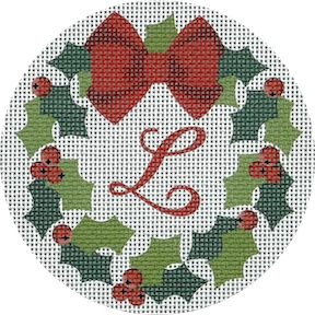 Wreath with Initial Personalized CHRW