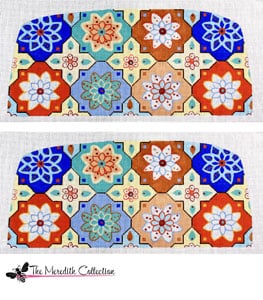 Flower Mosaic Adelaide Bag PB-314