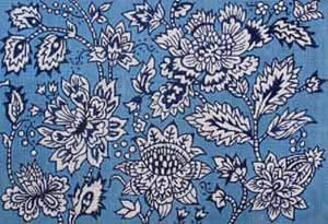 Denim Floral Isabel's Backpack PI-315
