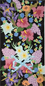 Iris Ribbon Floral Kate's Bag PK-240