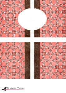 Moroccan Tile - Peach PQ-479