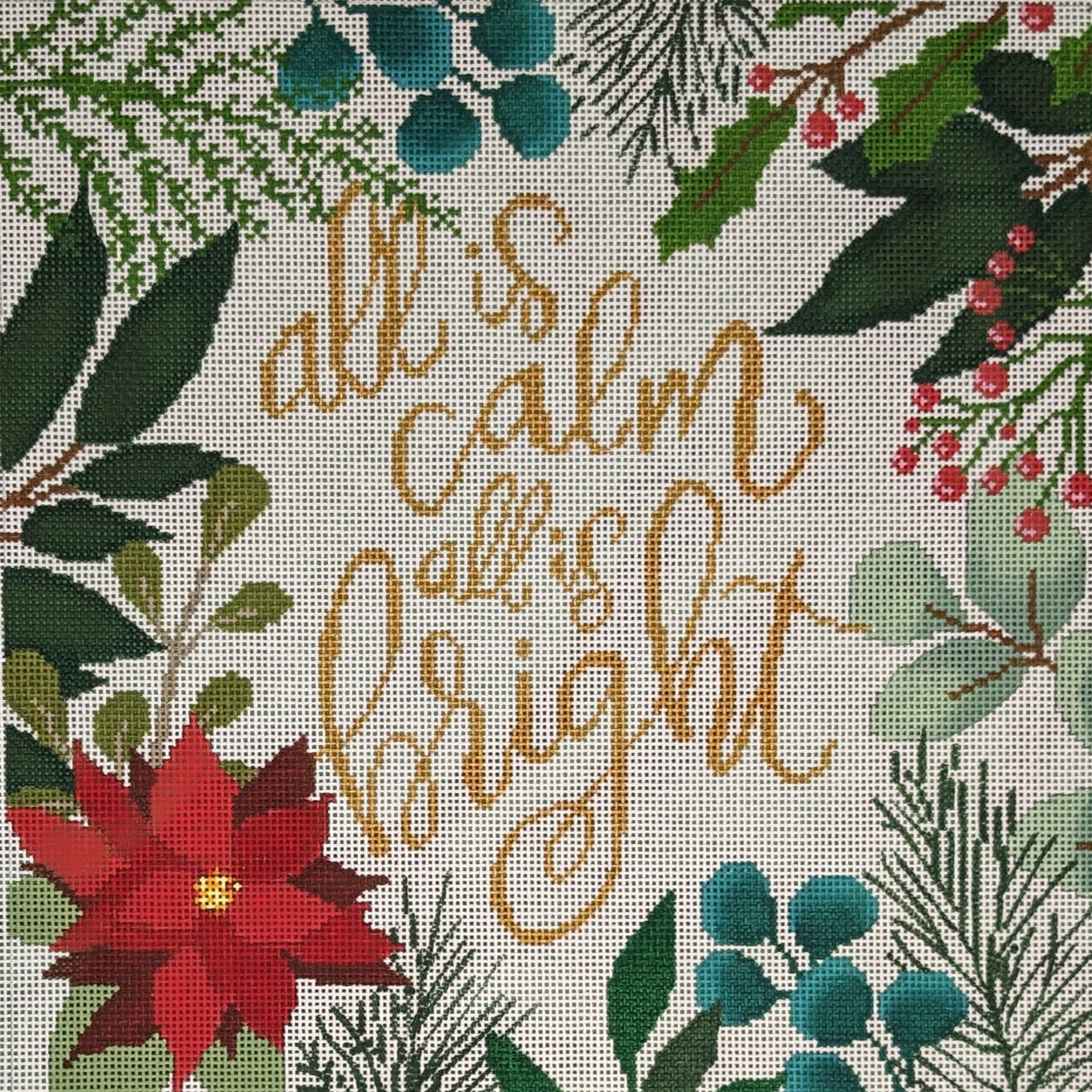 All is Calm Botanical Pillow LL-PW-1231