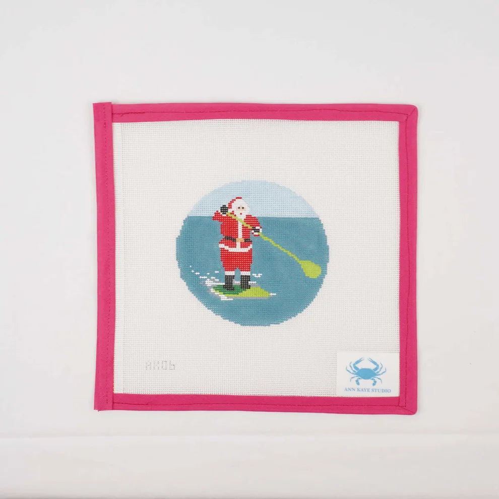 Sporty Santa - Paddleboarding  AOK06