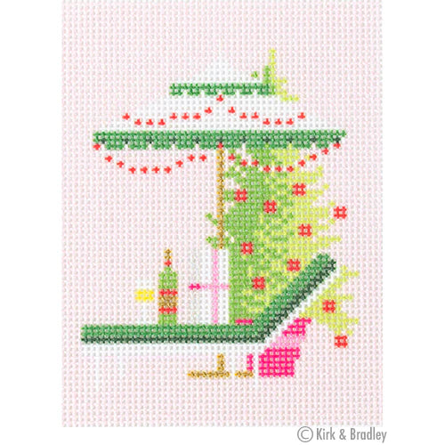 Palm Beach Christmas Sun Lounger NTG 110