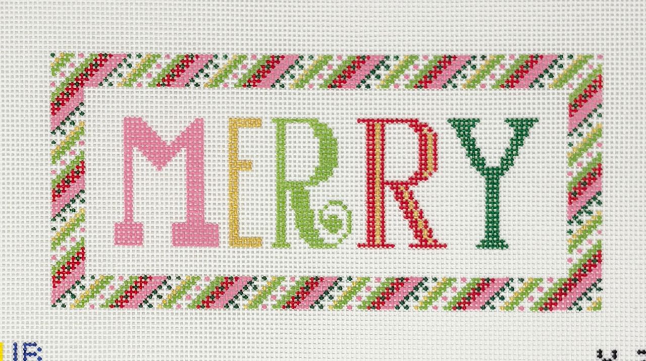 "Merry" Ribbon Border, 13m X-33