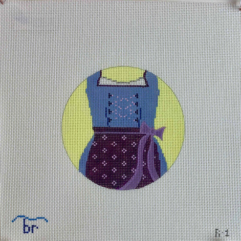 Dirndl (plum/blue) R1