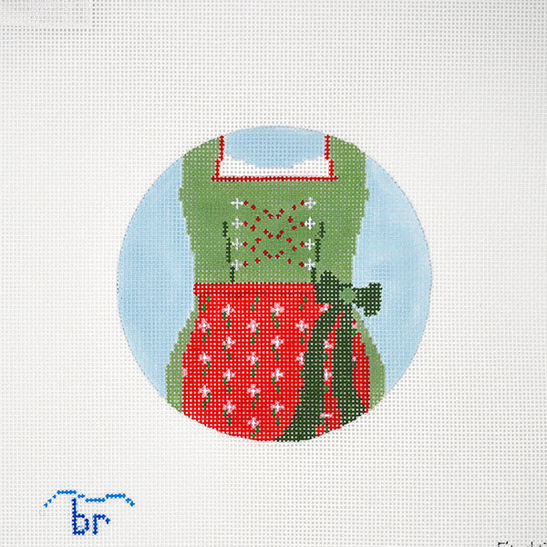 Dirndl (red/green) Kate's Version R1a