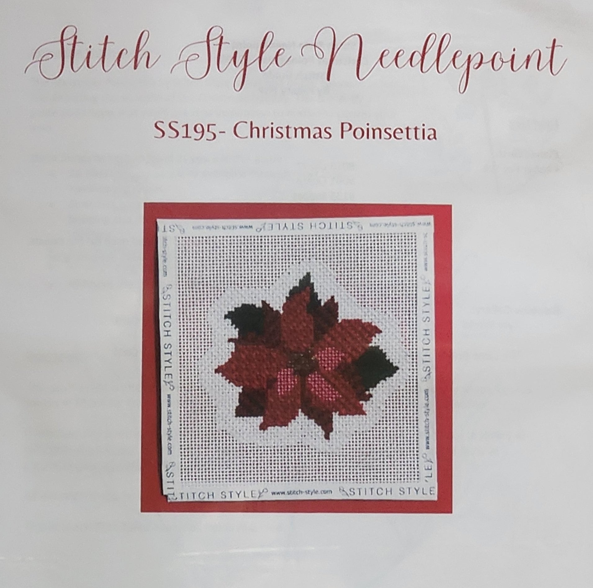 Christmas Poinsettia SS195