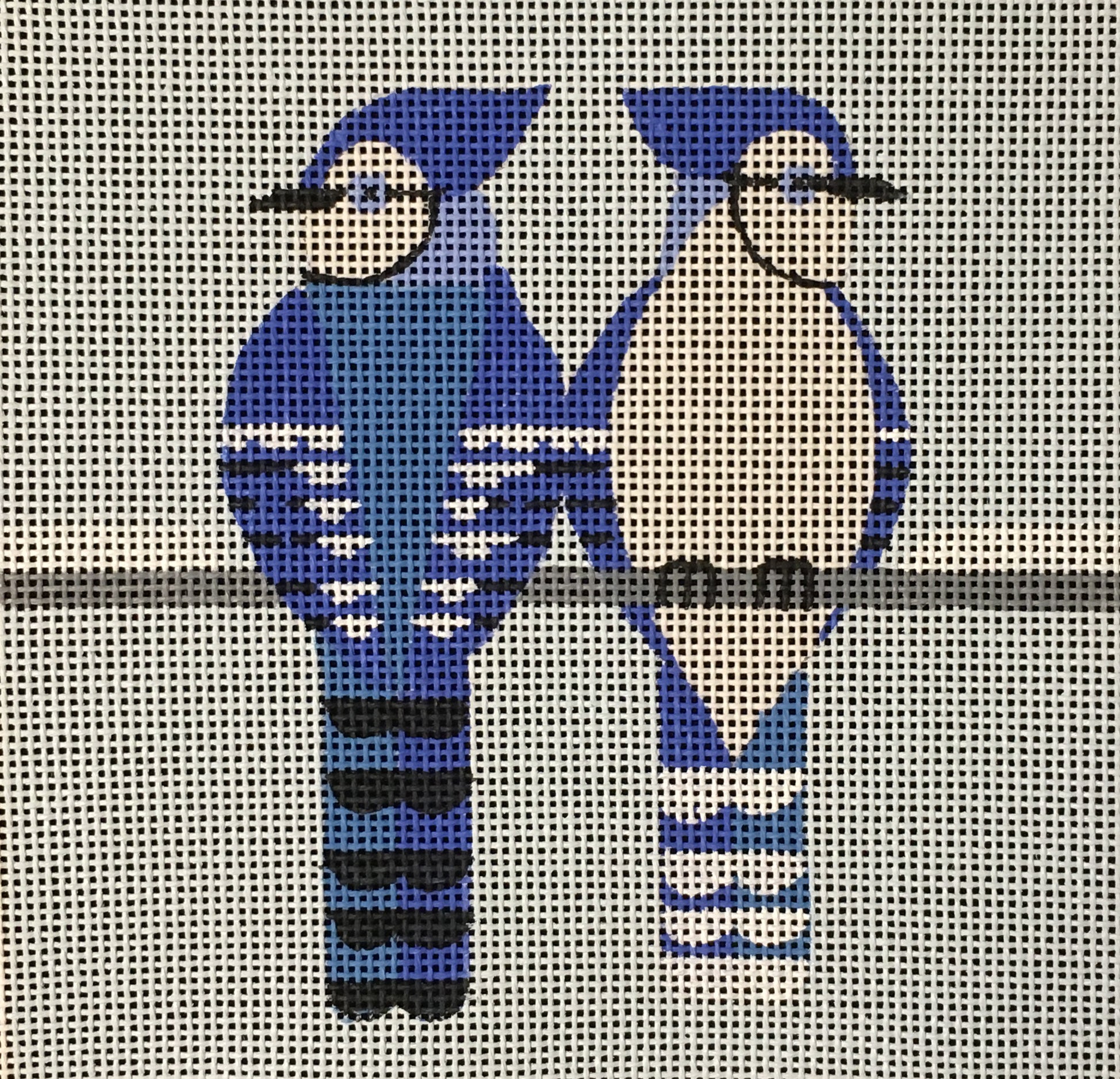 Two Blue Jays Ornament SP-006