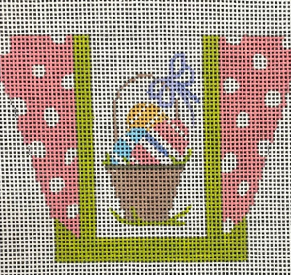 Mini Tote Easter Basket T-32