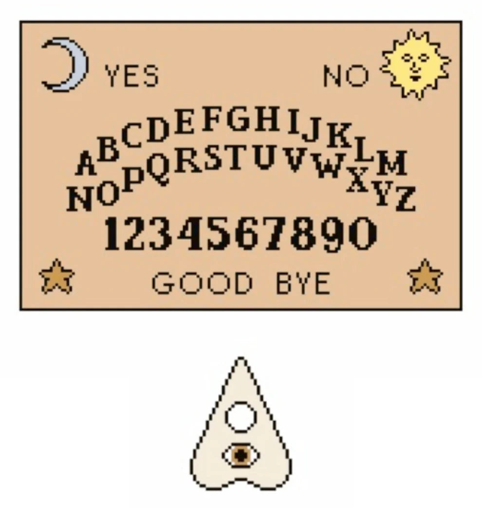Spirit Board and Planchette TSS-50