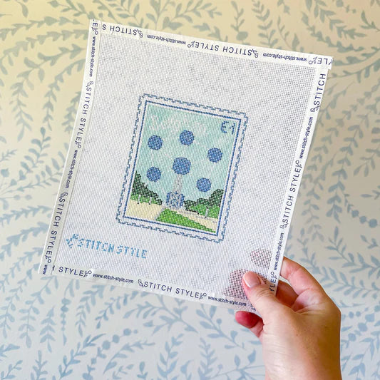 Brussels Atomium Stamp 008