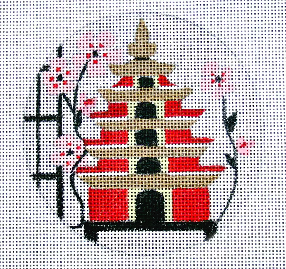 Pagoda Birdhouse A136