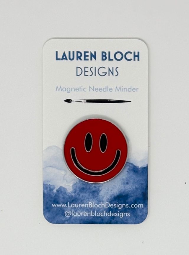Needle Minder - Smiley Face, Red NM-08