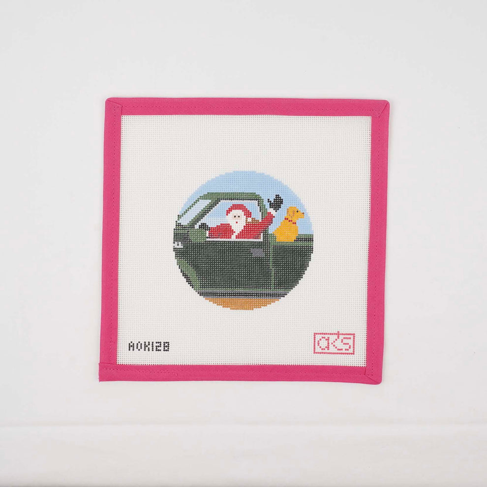 Pickup Driving Santa AOK128