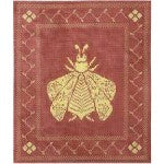 Coral & Butter Napoleon's Bee Pillow WG11012