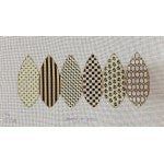 Black and Cream 6 sided pumpkin Wg11768