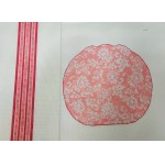 Karen's Pink & White Damask Pumpkin, 2 piece Wg11785
