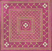 Josephine - Aubergine & Lime WG11348