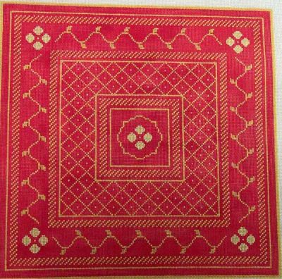 W-13 count N's Bee Companion - Coral and Butter WG11350
