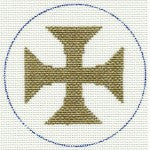 Cross Pattee Chrismon Wg11458