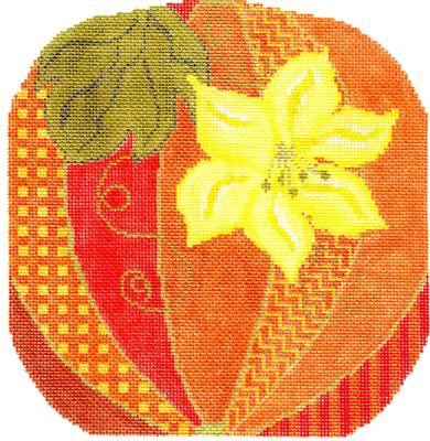 Pumpkin Purse - back Wg11537