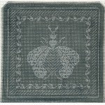 Napoleon's Bee 3-pc Bag, Gunmetal and Silver WG11614