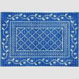 Napoleon's Bee Needle Case - Blue and Cream WG11805N