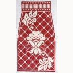 Karen's Damask Purse, 4 pc, Red WG12695