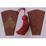 N's Bee Scissor Case - Aubergine&Lime WG12349