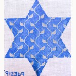 Star of David - Silver and Blue Wg12369