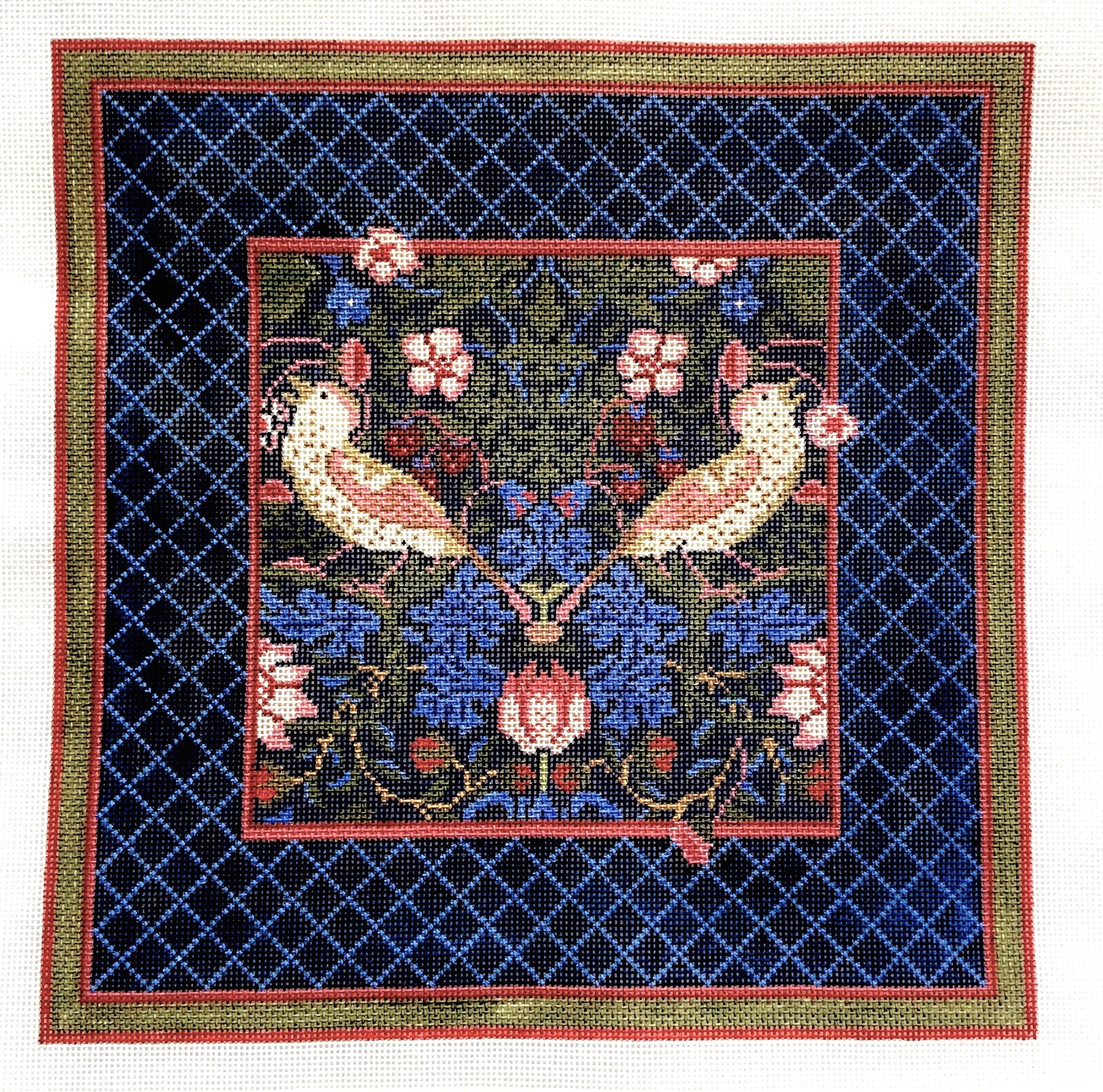 Strawberry Thief version 1 pillow WG12515