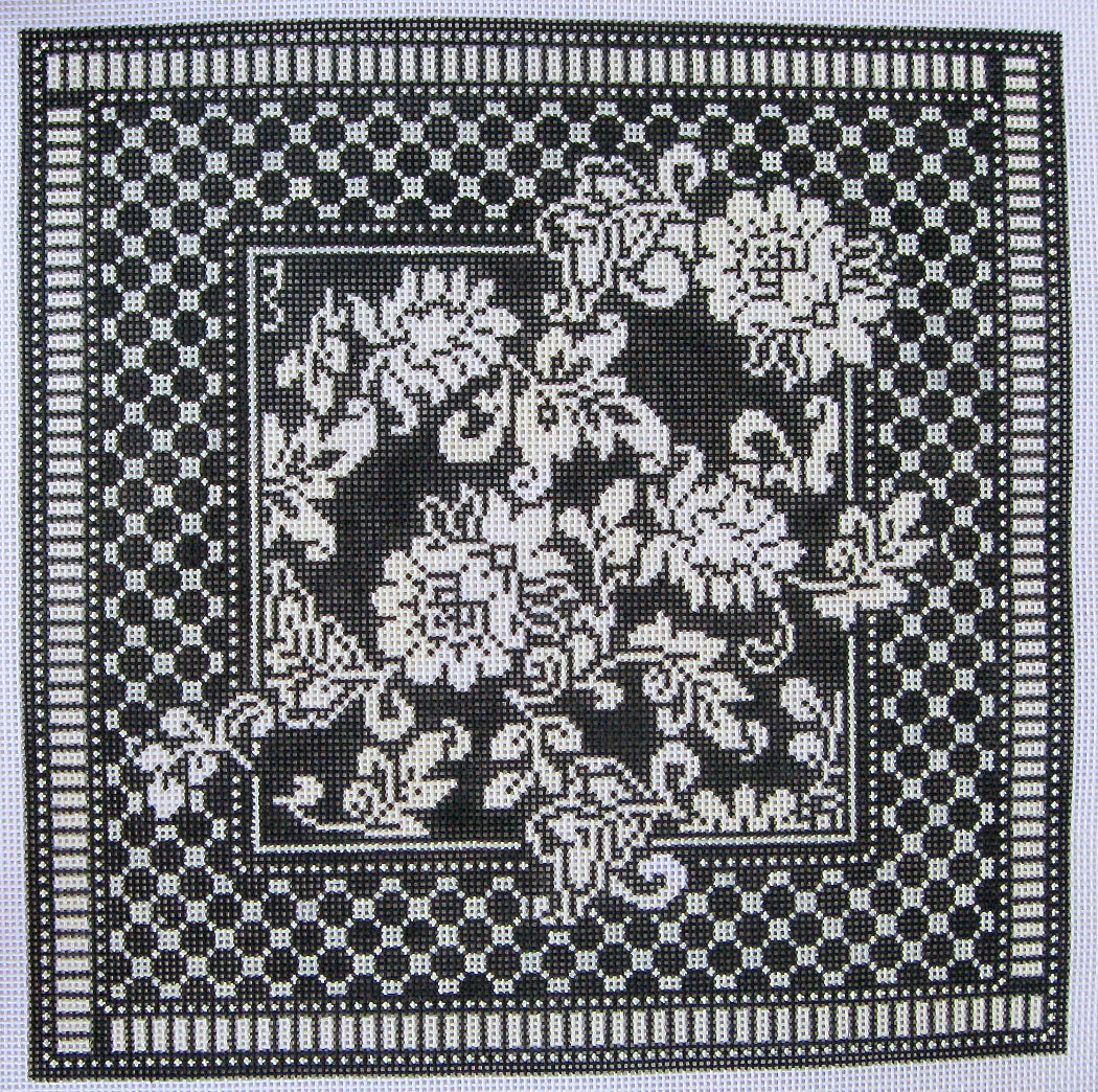 13 ct Karen's Damask Pillow WG12685