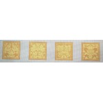 Royal Damask Coasters - Sunflower Wg12874